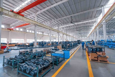 Jiangsu Jufeng Machinery Manufacturing Co., LTD linha de produção do fabricante