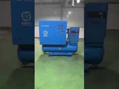 Compressor de ar de parafusos de conversão de frequência de ímã permanente VSD 4 em 1 para máquina de corte a laser