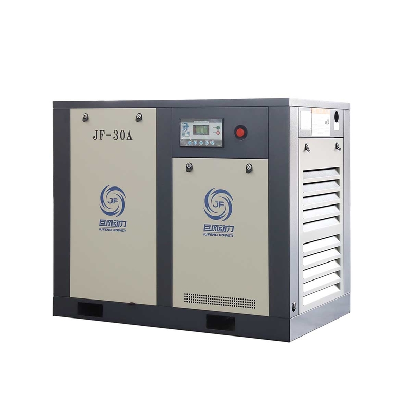 Compressor de ar de parafuso a accionamento direto de velocidade fixa de 30 kW Compressor de ar de parafuso rotativo de estágio único