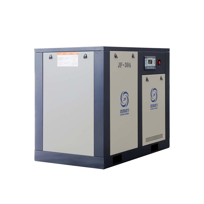 Compressor de ar de parafuso a accionamento direto de velocidade fixa de 30 kW Compressor de ar de parafuso rotativo de estágio único